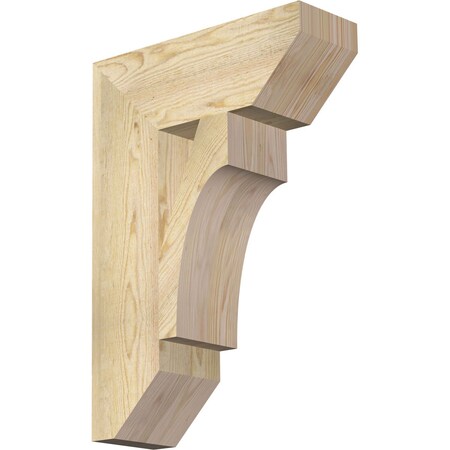 Ekena Millwork Westlake Slat Rough Sawn Bracket, Douglas Fir, 6"W x 18"D x 26"H BKT06X18X26WTL06RDF